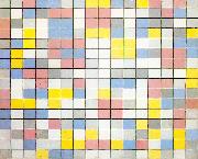 Piet Mondrian Composition with Grid IX oil